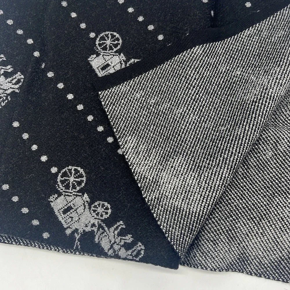 Coach Horse And Carriage Hat And Scarf Set Black/Grey